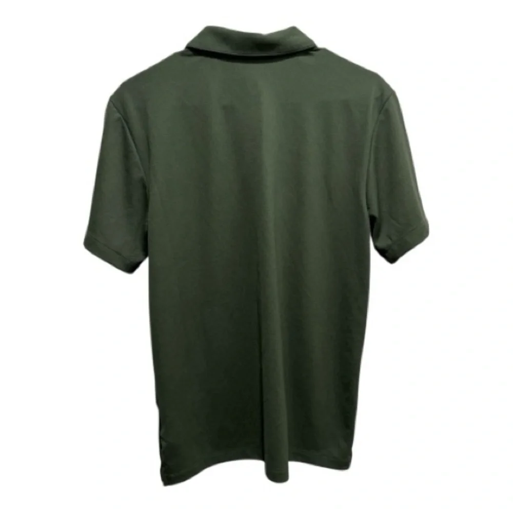 The North Face Men’s Medium Green Short Sleeve Polo Shirt Log